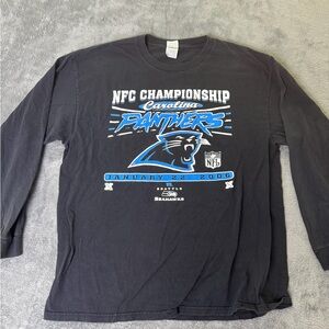 Carolina Panthers 2006 NFC Championship Super Bowl Vintage T Shirt Size XL Mens